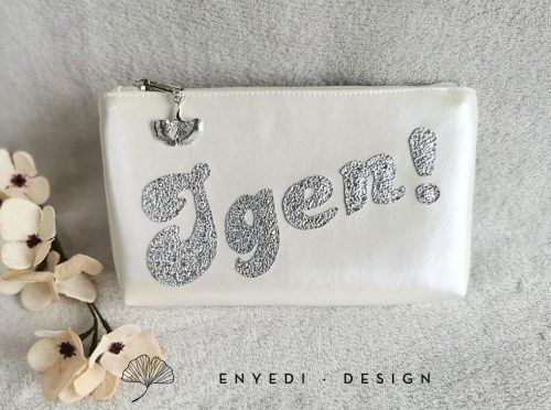 Gyöngyház IGEN táska