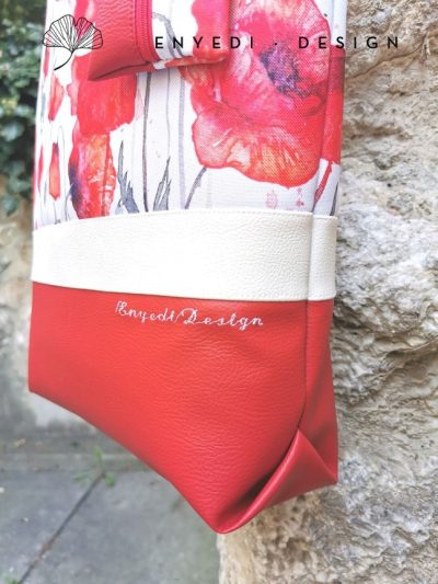 Pipacsos Shopper sarka 2 kicsi