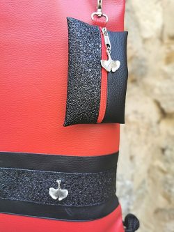 Piros gymbag 2 kicsi
