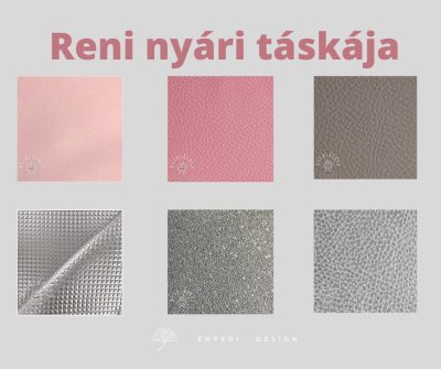 Egyedi Táska anyagok