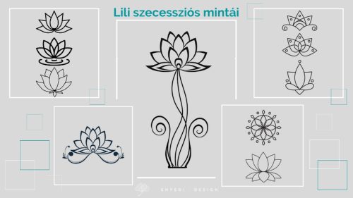 Szecessziós minták kicsi